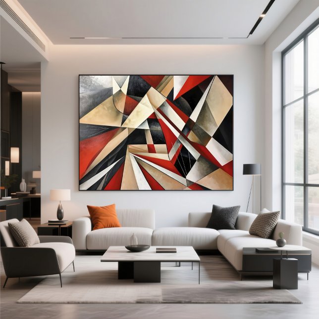 Dynamisk geometrisk komposition poster (Skapare uppladdad)