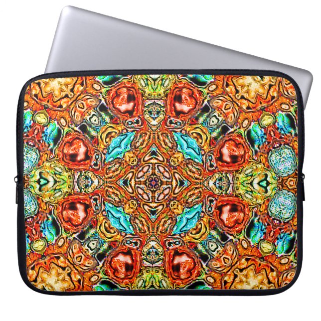 Dynamisk grafisk design för elektroniksäck laptop fodral (Framsidan)