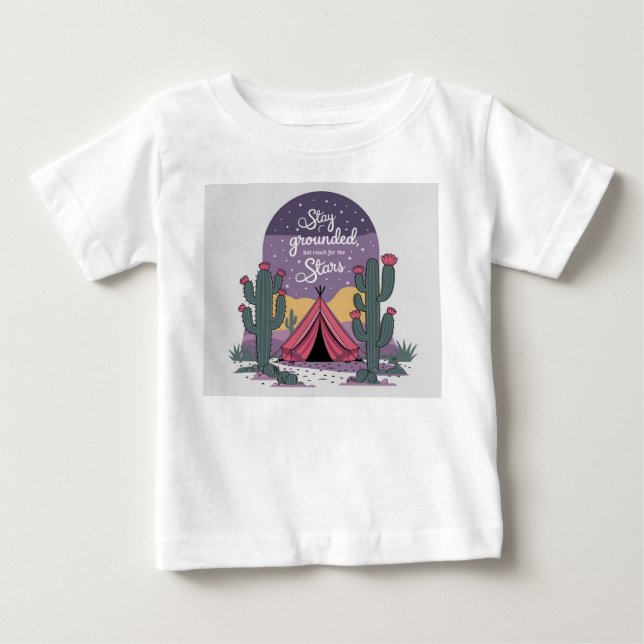 Dynamisk rymddesign t shirt (Framsida)