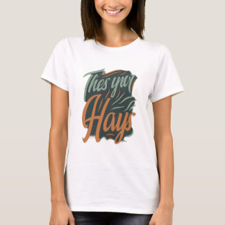 Dynamisk typografi T-Shirts