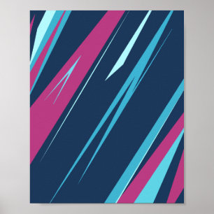 Dynamiska Abstrakter Poster