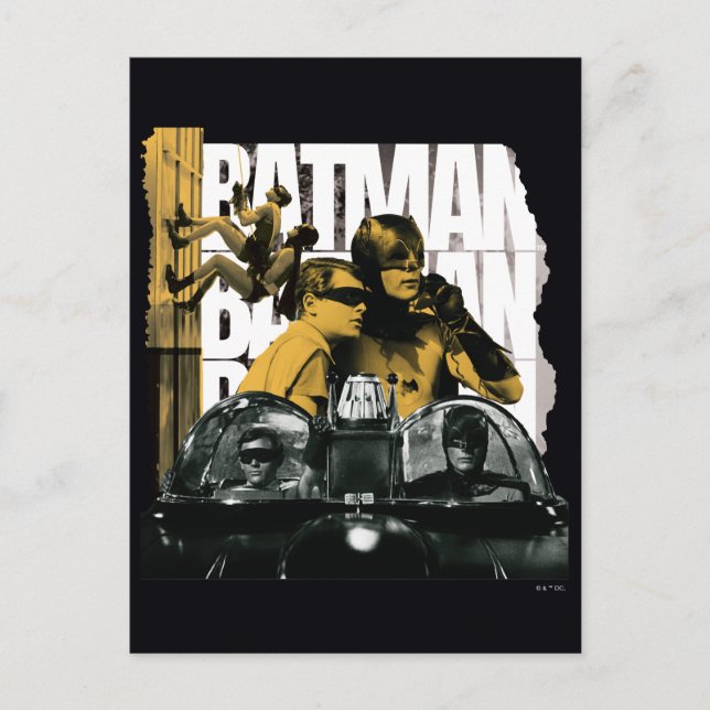 Dynamiska Duon Scrapbook Foto Vykort (Framsida)