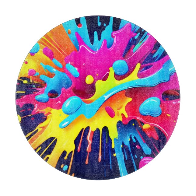 Dynamiska fluorescerande färgbrytningar (Framsidan)