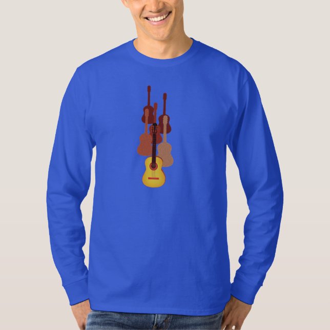 Dynamiska gitarrer tee (Framsida)