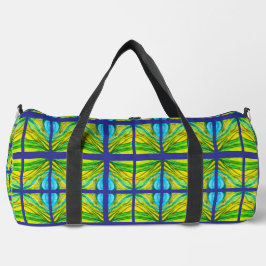 Dynamiska gräsmarker med blått