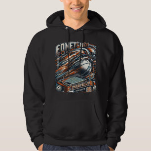Dynamiska sportanläggningar Rörelse-Hoodie-High-En Hoodie