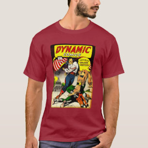 Dynamiska Tecknader #1 Major Victory 1940's Golden T Shirt