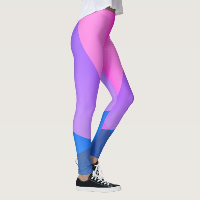 Dynamiska tryck leggings (Höger)