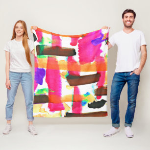 Dynamiskt abstrakt mönster i konsten fleecefilt