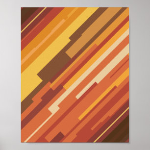Dynamiskt geometriskt Rand Poster