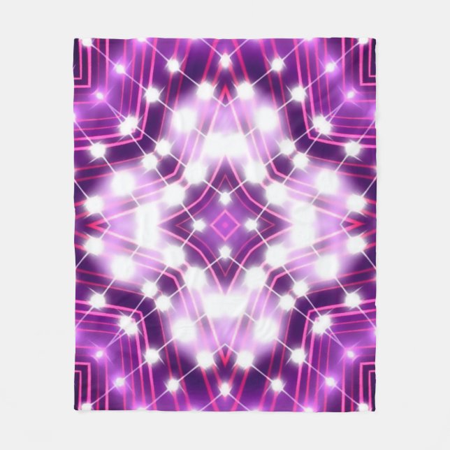 Dynamiskt golvljus, bakgrund Struktur Fleecefilt (Framsidan)