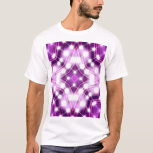 Dynamiskt golvljus, bakgrund Struktur T Shirt
