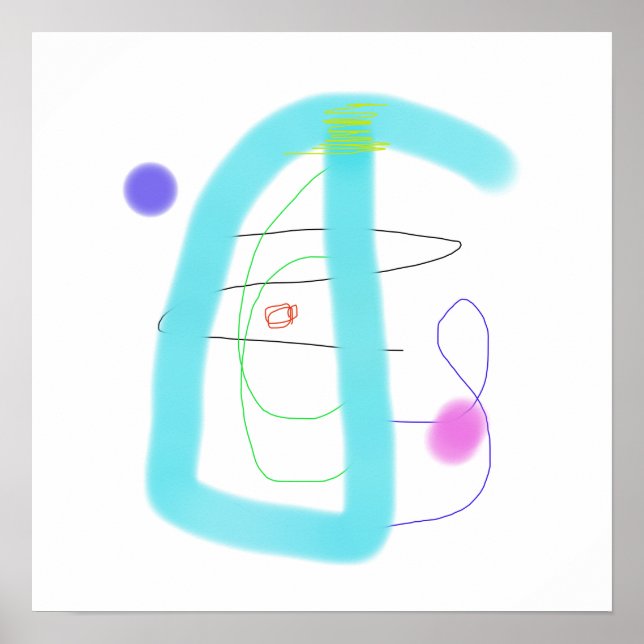 Dynamiskt samspel mellan formulär och Färg Poster (Framsidan)