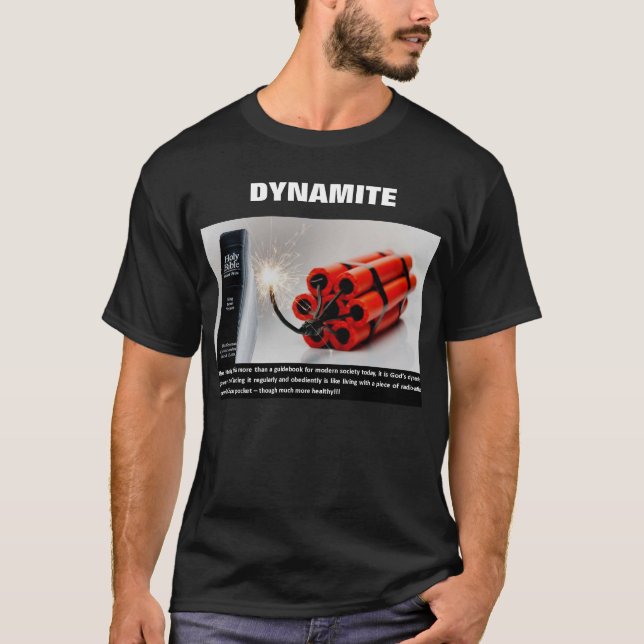 DYNAMITE T SHIRT (Framsida)