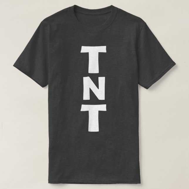 Dynamite Tnt Easy Last Minute Halloween Costume 19 T Shirt (Design framsida)