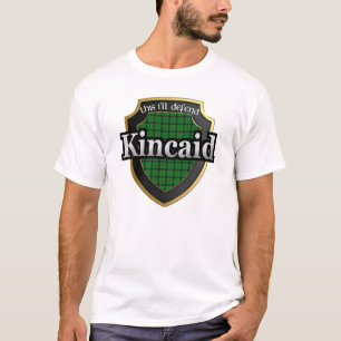 Dynasti för klanKincaid Skottland Tartan Tee