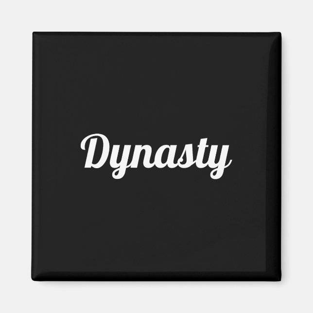 Dynasty coola basketboll baseboll h magnet (Framsidan)