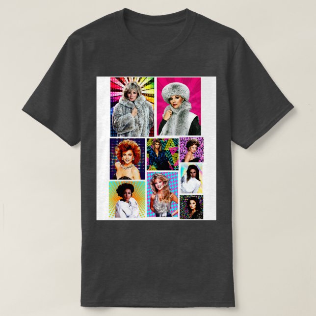 Dynasty the Class of 1980s TShirt T Shirt (Design framsida)