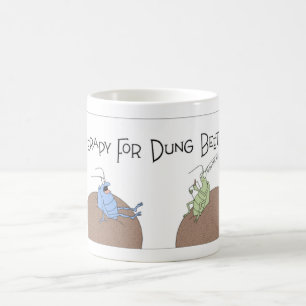 Dyngaskalbaggen får terapi kaffemugg
