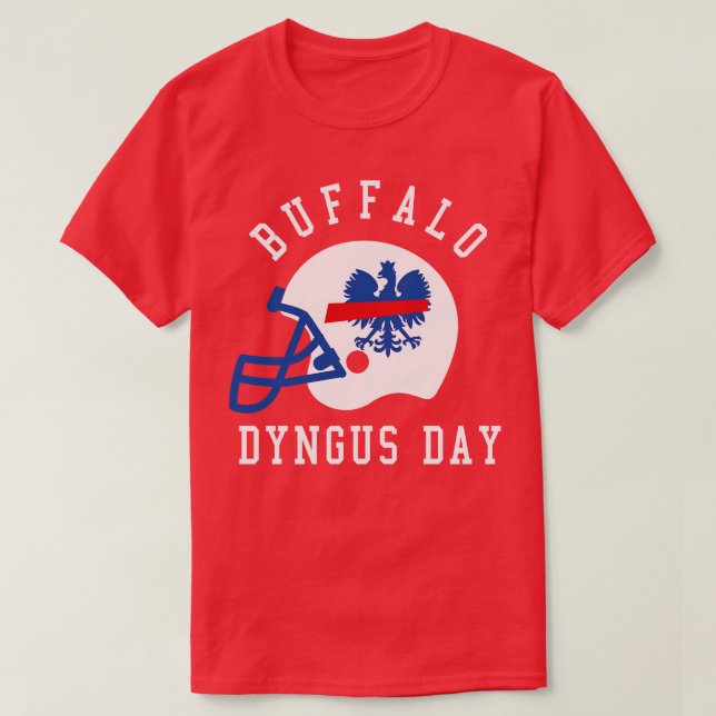 Dyngus Day Buffalo NY Polska Eagle-Pride 716 T Shirt (Design framsida)