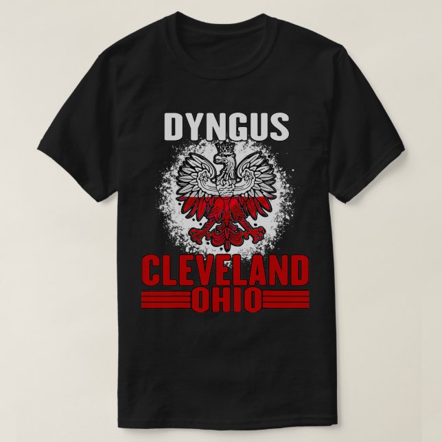 Dyngus Day Tees Cleveland Dyngus Day Capitol Polis T Shirt (Design framsida)