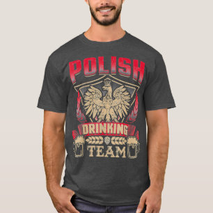 Dyngusdagen Polska öl Polen Eagle Drinking Drunk T Shirt