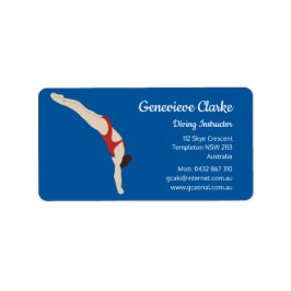 Dyning Adressetikett