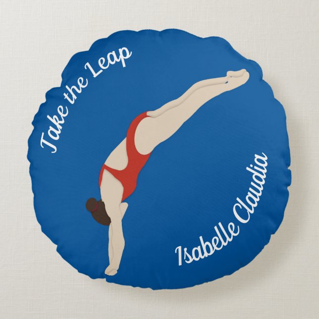 Dyning Rund Kudde (Framsidan)