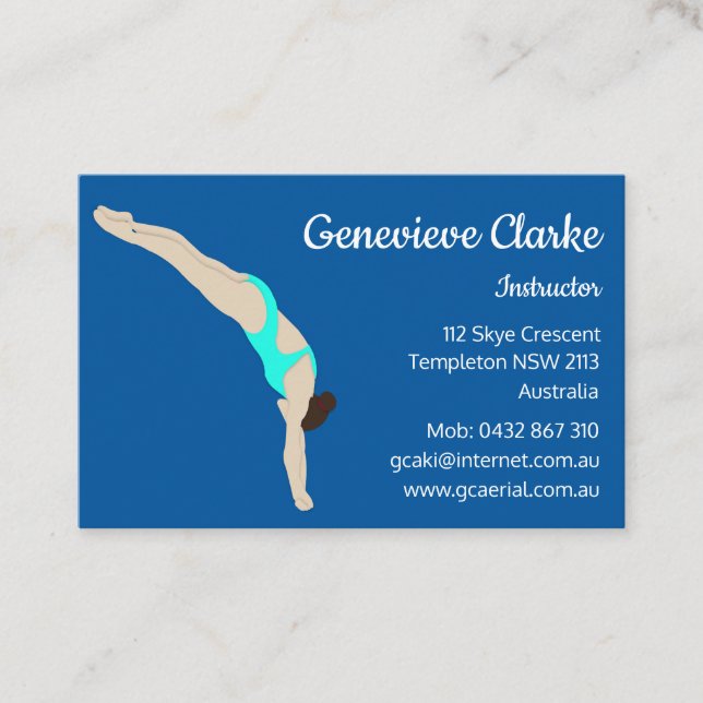 Dyning Visitkort (Framsida)