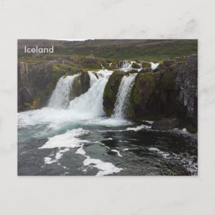 Dynjandi (Fjallfoss), Westfjords, Island Vykort