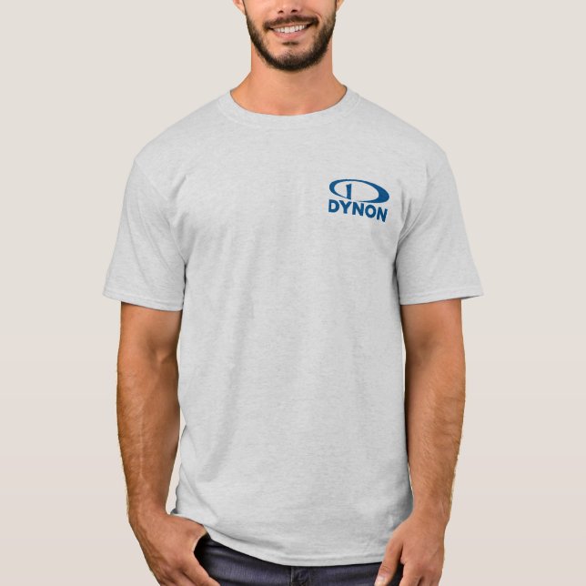 Dynon logotypskjorta - aska t shirt (Framsida)