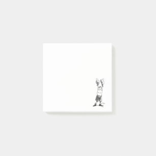 Dynor för 3 x 3-anteckningar post-it block