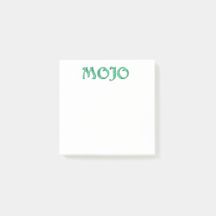 Dynor för Mojo White Note Post-it Block