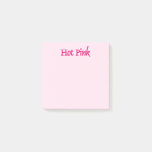 dynor för shock rosa rosa post-it block