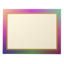 Dynor för stor anteckning i rutnätslinad Lila