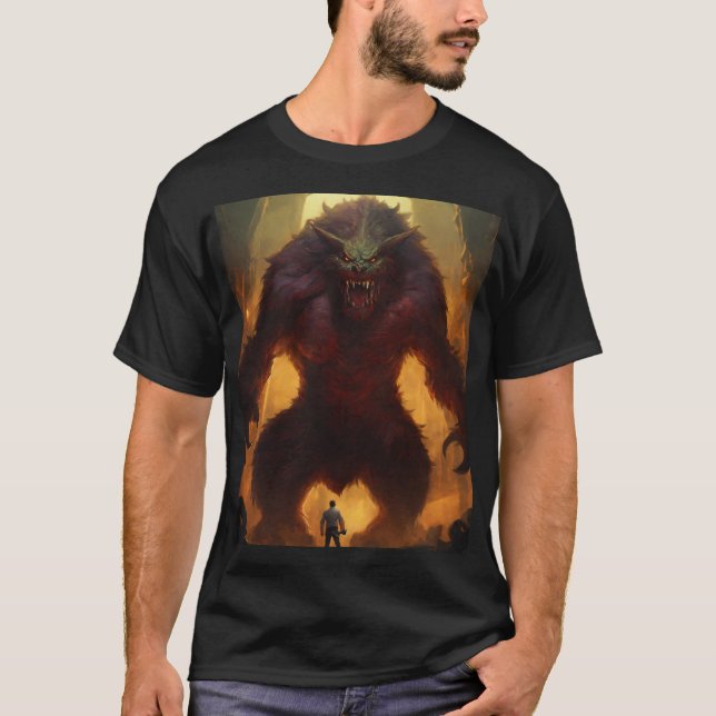 dyr design t shirt (Framsida)