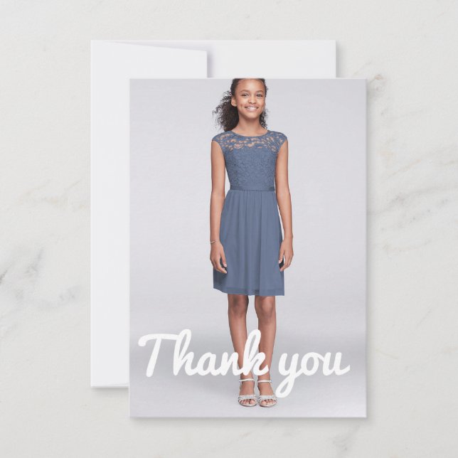 Dyrbar bekräftelse tack kort (Framsida)