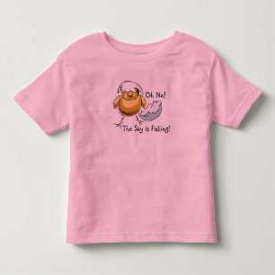 Dyrbar höna himmlen är lite den fallande designe tee