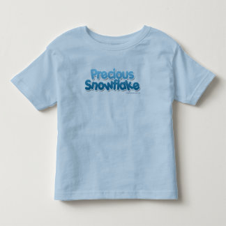 Dyrbart Snowflakesmåbarn Tee Shirt