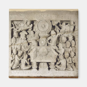 Dyrkanen av de buddistiska symbolerna, Amaravati Magnet