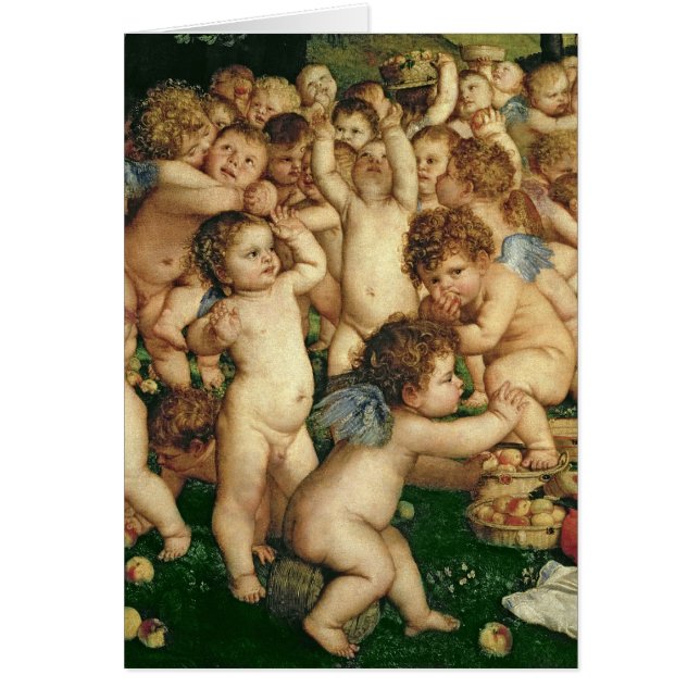 Dyrkanen av Venus, 1519 Hälsningskort (Framsidan)