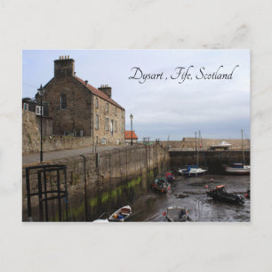 Dysart Harbour, Fife Kusten, Skottland Vykort