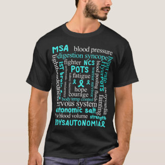 Dysautonomi Medvetenhet Månadsdysautonomipatienter T Shirt