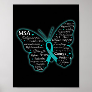 Dysautonomia Awareness POTS HyperPOTS NCS Månad T- Poster