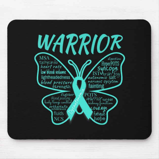 Dysautonomia Awareness POTS HyperPOTS NCS Warrior Musmatta (Framsidan)