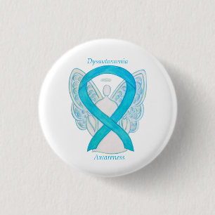 Dysautonomia Awareness Ribbon Angel Button Stift Knapp