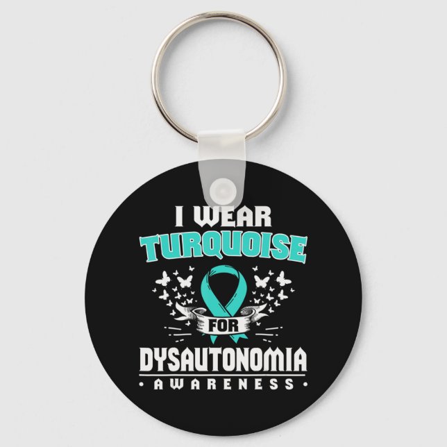 Dysautonomia Gift Autonomic Dysfunction Awareness Nyckelring (Framsida)