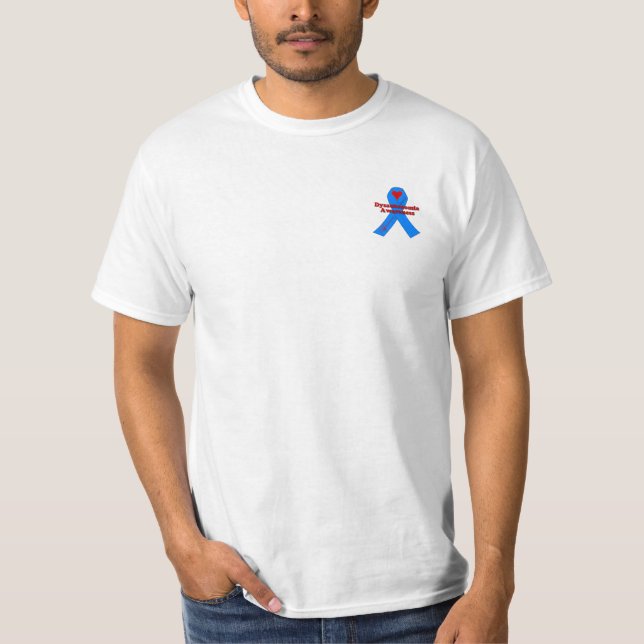 Dysautonomia SOS medvetenhetutslagsplats T Shirt (Framsida)