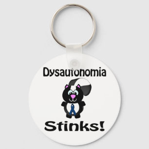 Dysautonomia Stinks Skunk Awareness Design Nyckelring