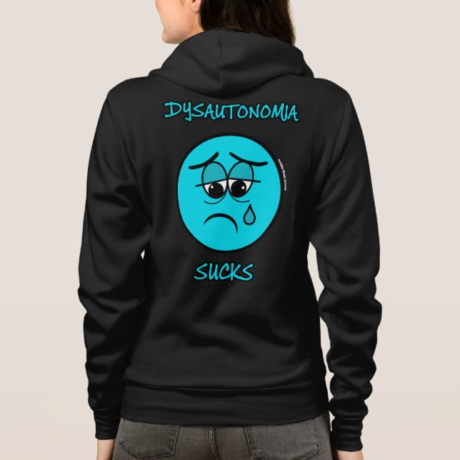 DYSAUTONOMIA SUCKS T SHIRT (Baksida)